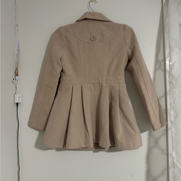 EUC peplum style Peacoat - Picture 3 of 8